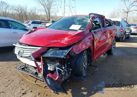 2018 Lexus Rx 350 z USA, uszkodzony, nr VIN 2T2BZMCA5JC157147